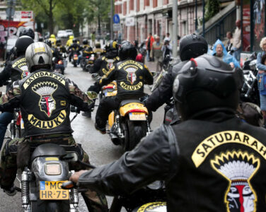 Gjengnettverket Satudarah er forbudt i Norge. Likevel opererer de under et annet navn. Gruppen er opprinnelig grunnlagt i Nederland. (Foto: Robert Vos/ANP.)