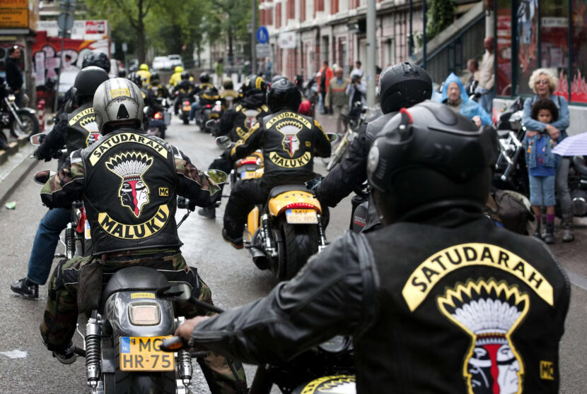 Gjengnettverket Satudarah er forbudt i Norge. Likevel opererer de under et annet navn. Gruppen er opprinnelig grunnlagt i Nederland. (Foto: Robert Vos/ANP.)