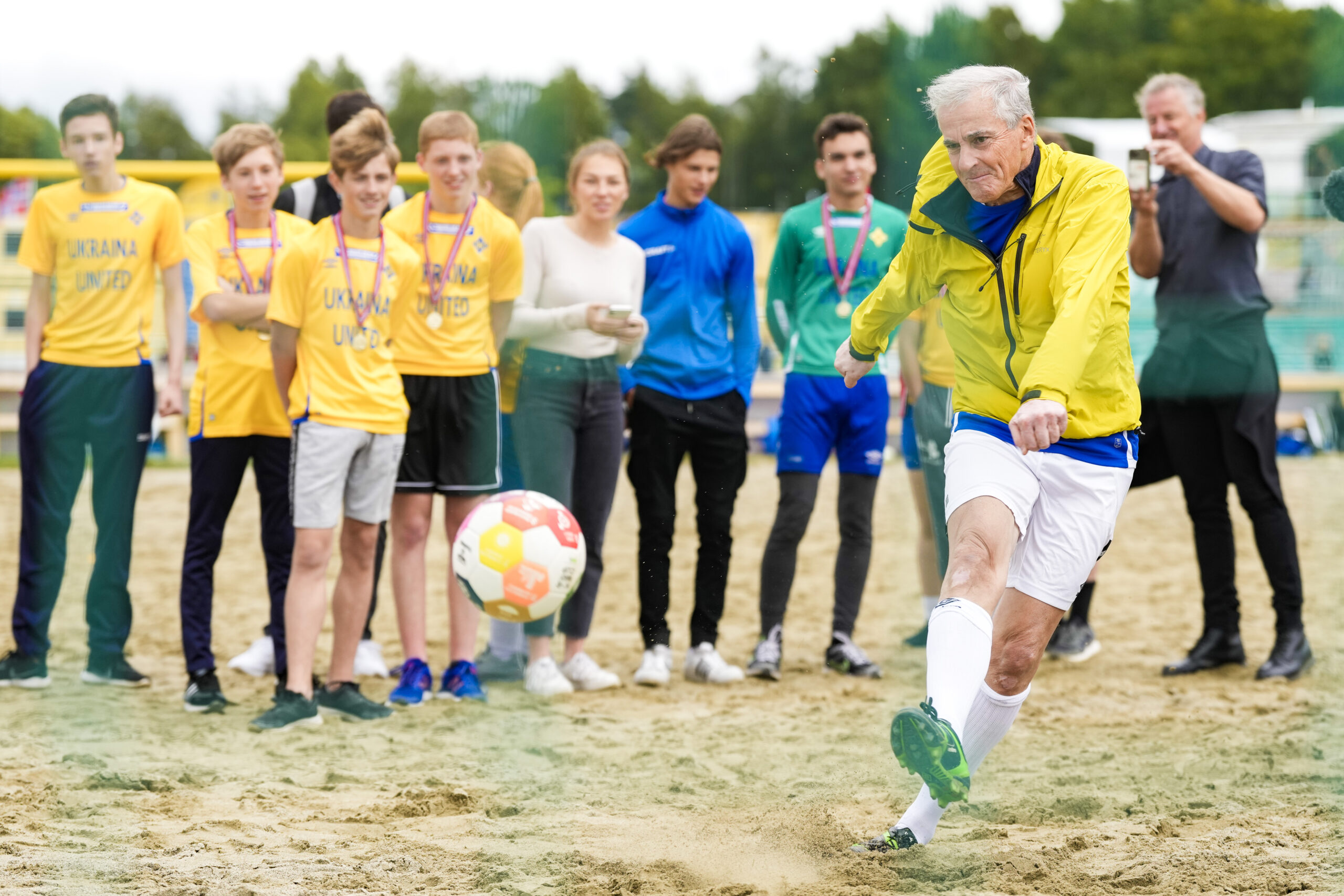 Oslo 20220803. Statsminister Jonas Gahr Støre på Ekebergsletta. Foto: Beate Oma Dahle/NTB.)
