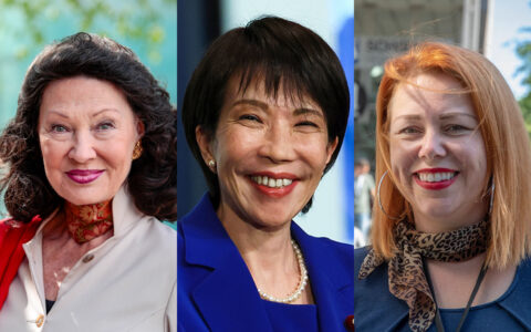 Statsminister Sanae Takaichi, trommis Cecilie Asker og sportsbilentusiast Åse Kleveland. (Kollasj: Subjekt.)