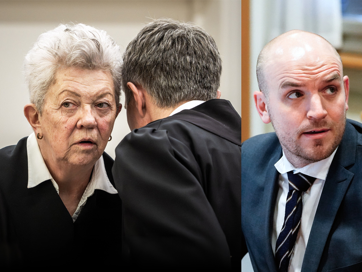 Marius Borg Høibys forsvarere, Ellen Holager Andenæs (f.v.) og Petar Sekulic, kritiseres for å underminere anklager om seksuelle overgrep. Politiet må vokte seg for å «informere» en fornærmet om at de er utsatt for et overgrep før de har fått forklare seg, sier advokat Simen Skjønsberg. (Kollasj: NTB/Subjekt.)