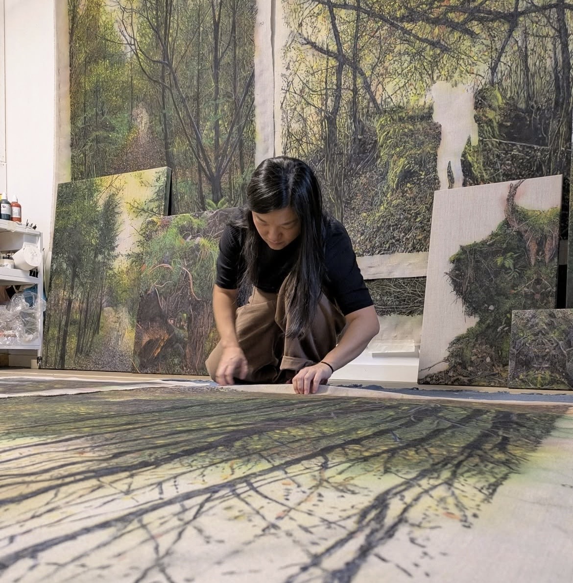 Linda Soh Trengereid er nøye med hvert arbeid. (Foto: Presse).