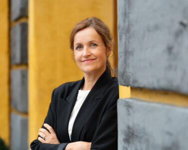 Påtroppende direktør for Galleri F 15 og Momentum, Elisabeth Byre. (Foto: Niklas Hart.)