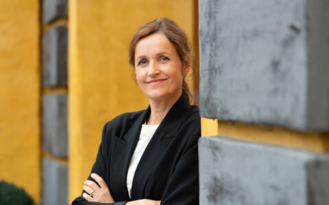 Påtroppende direktør for Galleri F 15 og Momentum, Elisabeth Byre. (Foto: Niklas Hart.)