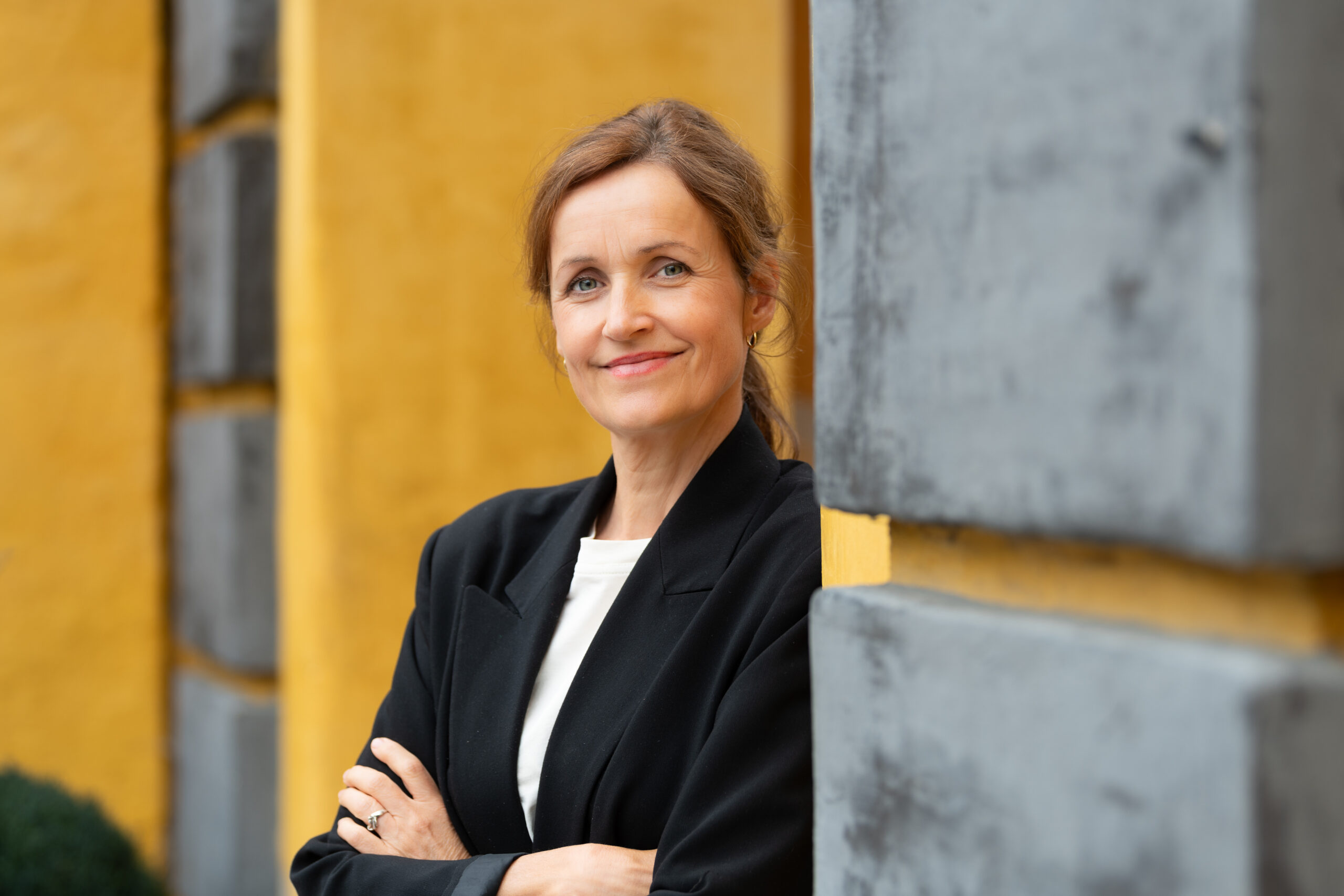 Påtroppende direktør for Galleri F 15 og Momentum, Elisabeth Byre. (Foto: Niklas Hart.)