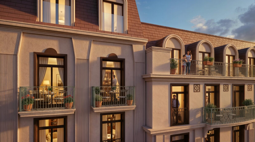 «Haslehaven» i Oslo får arkitekturopprørere til å juble, men refses for «klassiskvasking» av flere politikere og fagfolk. (Foto: Atlas eiendom/Aksetøy arkitektur.)