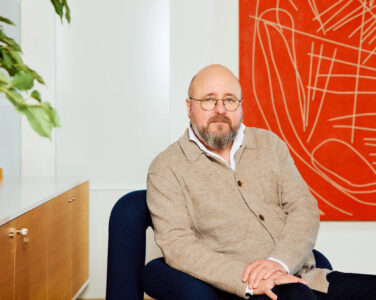 Leder av Kulturrådet, Kristian Seltun. (Foto: Ida Bjørvik.)