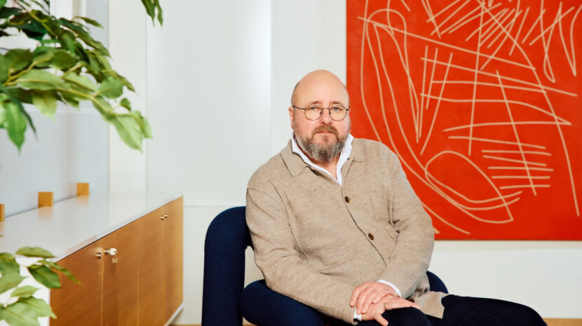 Leder av Kulturrådet, Kristian Seltun. (Foto: Ida Bjørvik.)