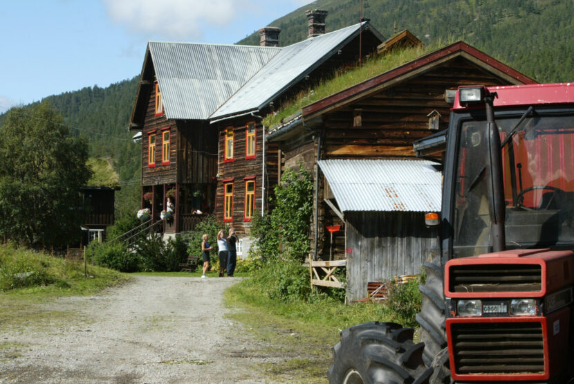 Todalen i Surnadal, Kårvatn turisthytte. (Foto: Bjørn Sigurdsøn/NTB.)