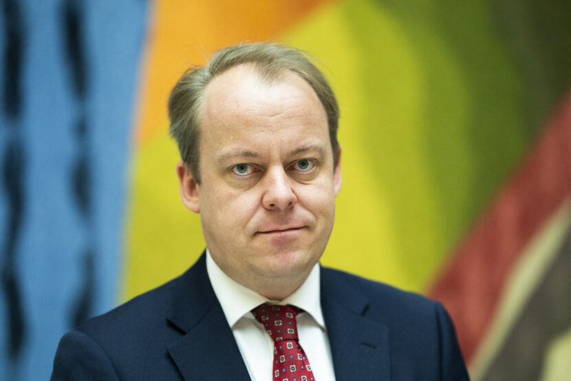 Oslo 20251127. Første nestleder i Kommunal- og forvaltningskommiteen, Erlend Wiborg. (Foto: Jonas Fæste Laksekjøn/NTB.)