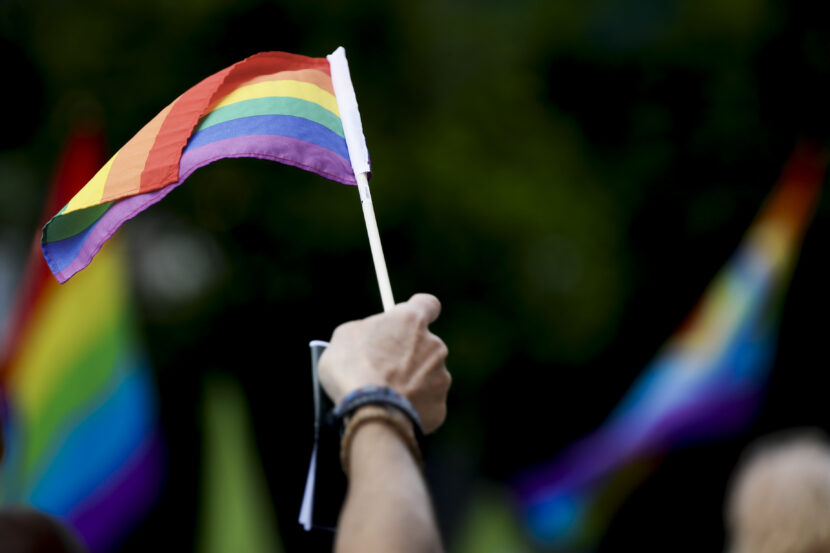 Jessheim 20240601. Prideparaden på Jessheim lørdag. (Foto: Frederik Ringnes/NTB.)