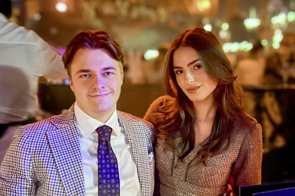 Norges Frank og Claire Underwood? Kjæresteparet Lars Barstad Løvold og Angelika Bjørnerud kan bli nummer én og to i FPU denne helgen. (Foto: Privat.)