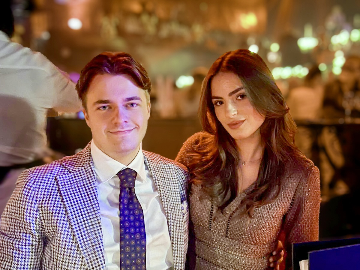 Norges Frank og Claire Underwood? Kjæresteparet Lars Barstad Løvold og Angelika Bjørnerud kan bli nummer én og to i FPU denne helgen. (Foto: Privat.)