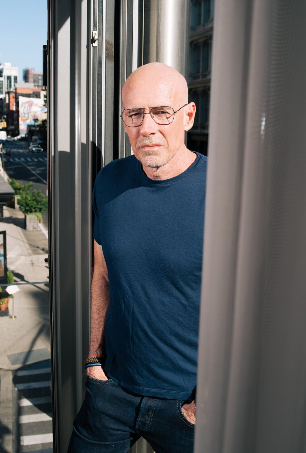 Professor på NYU, podkaster, multimillionær og potensiell presidentkandidat i 2028, Scott Galloway. (Foto: NYT/Redux.)