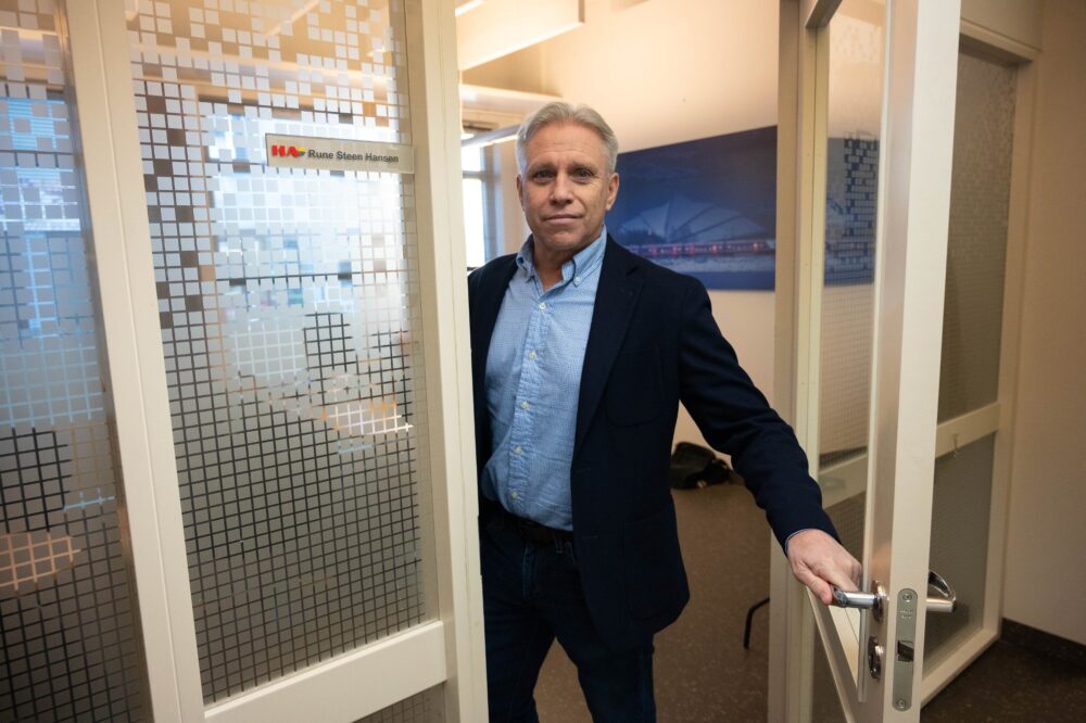 Rune Steen Hansen Hamar Arbeiderblad foto Presse