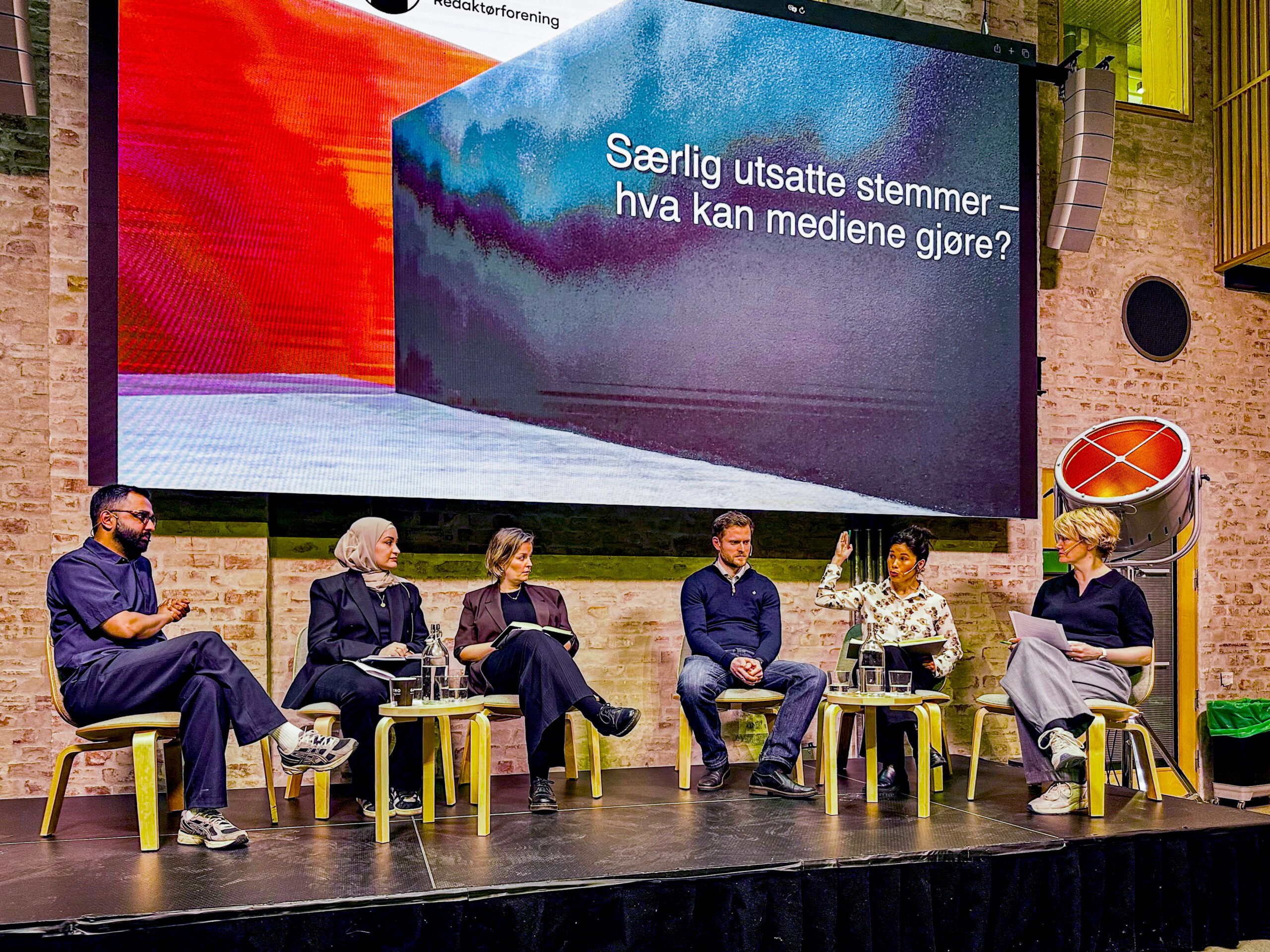 Særlig utsatte stemmer – hva kan mediene gjøre? (Foto: Reidun Kjelling Nybø.)