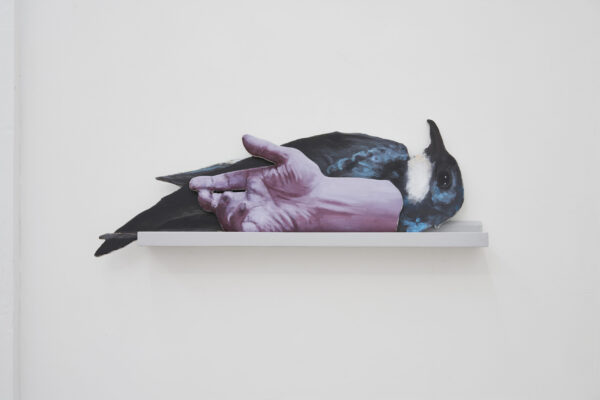 På bildet ser du et tidligere verk av Kosmo. (Foto Presse.)