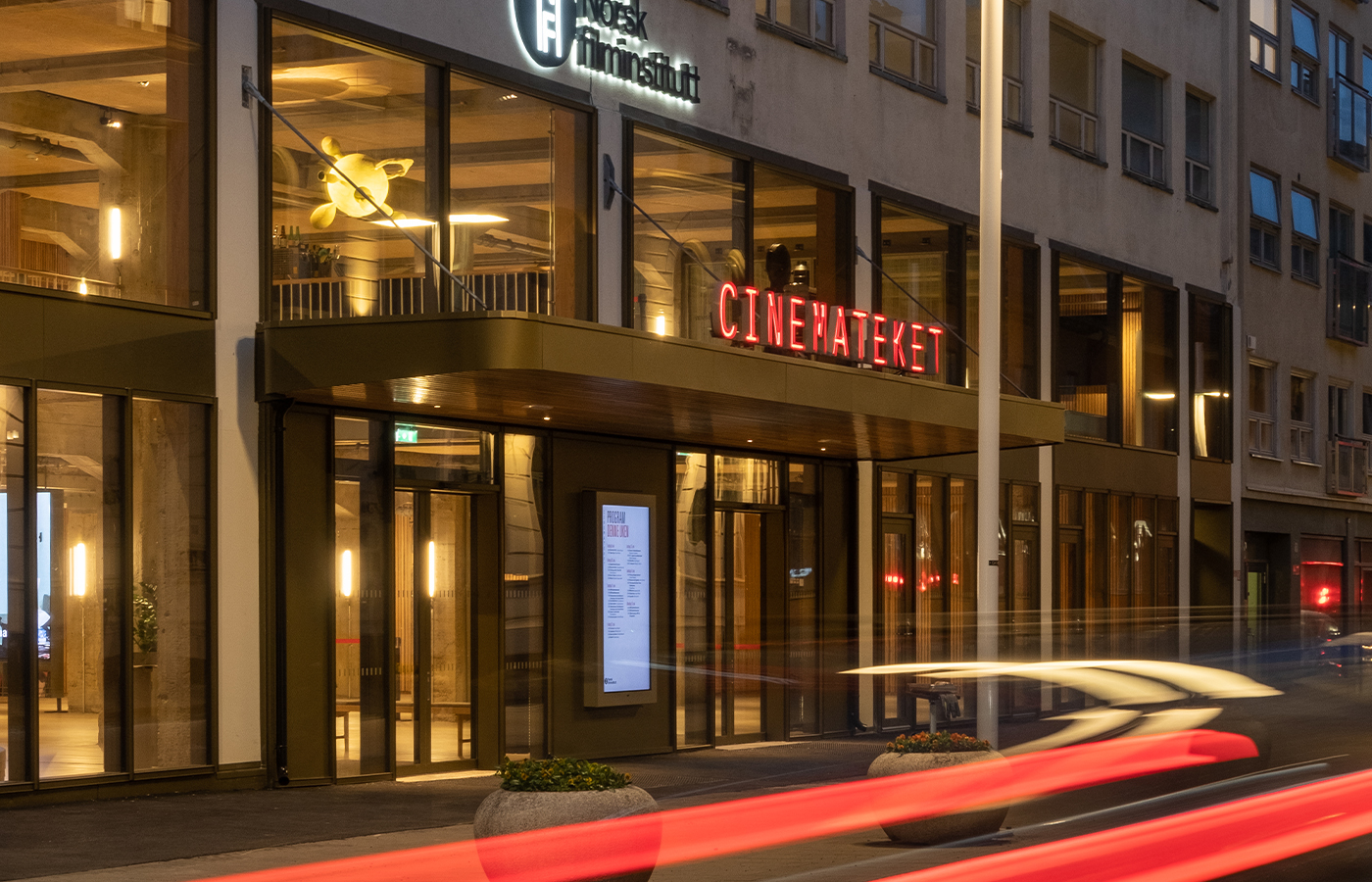 Norsk filminstitutt holder til i Filmens hus i Dronningens gate 16 i Oslo sentrum (Foto: NFI.)