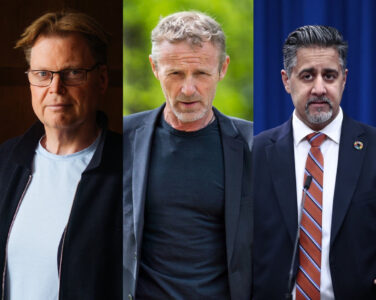 Én av disse har allerede blitt annonsert av NTB som årets vinner av Rivertonprisen. (Foto: Christopher Helberg/Håkon Mosvold Larsen/Jil Yngland/NTB/Kollasj: Subjekt.)