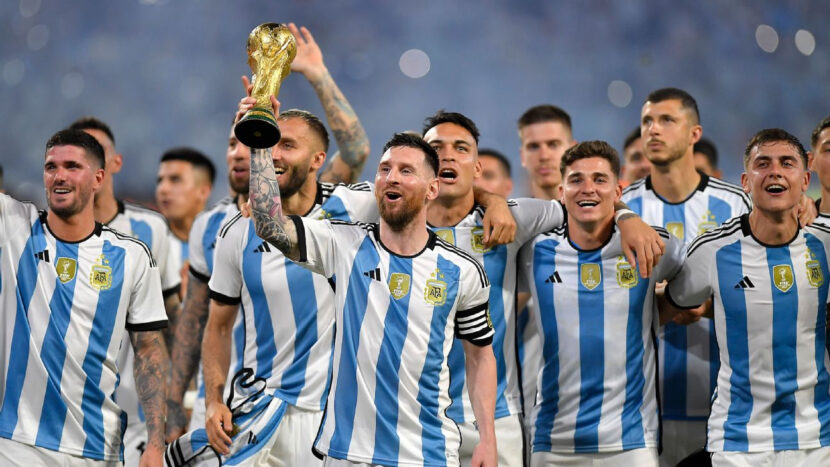Argentina er regjerende verdemsmestre i fotball, etter at de slo Frankrike i finalen i Qatar i 2022. (Foto: Fotmob.)