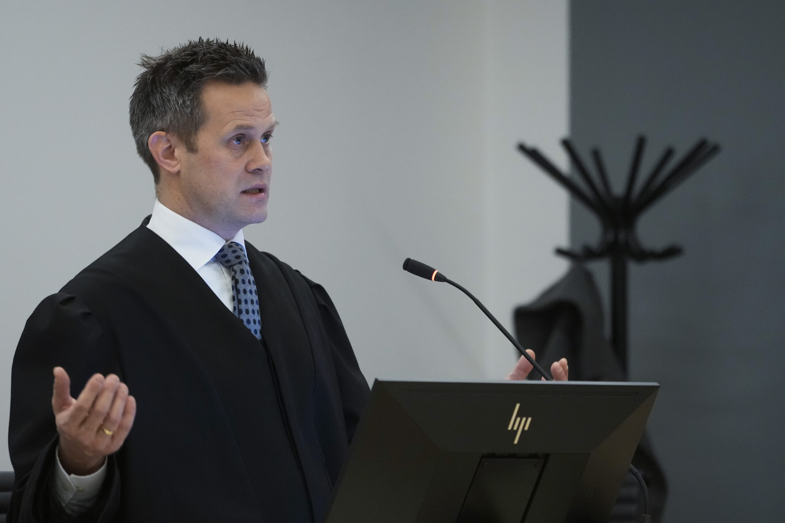 Sturla Henriksbø var aktor i saken mot Marius Borg Høiby i Oslo tingrett. (Foto: Ole Berg-Rusten/NTB.)