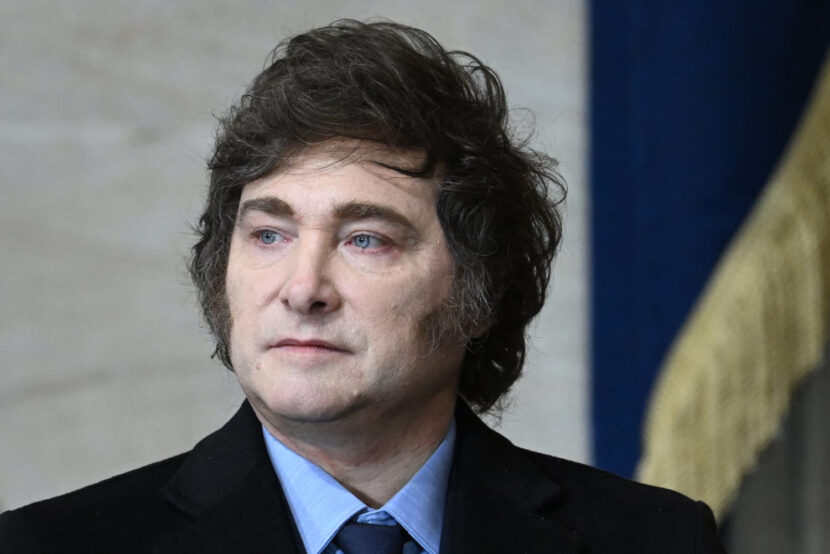 President i Argentina, Javier Milei. (Foto: Saul Loeb/AFP/Bloomberg/Getty.)