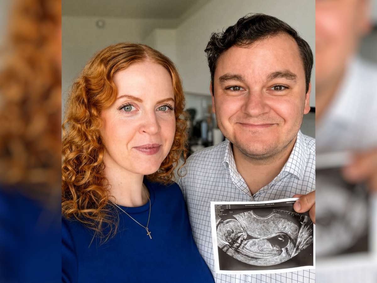 Andrea Veiden Teigen og Espen Teigen skal få barn. (Foto: Privat.)