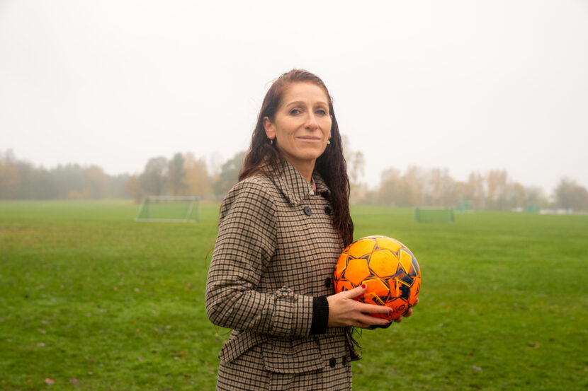 Fotballpresident Lise Klaveness får YS’ likestillingspris i 2022. (Foto: NTB.)