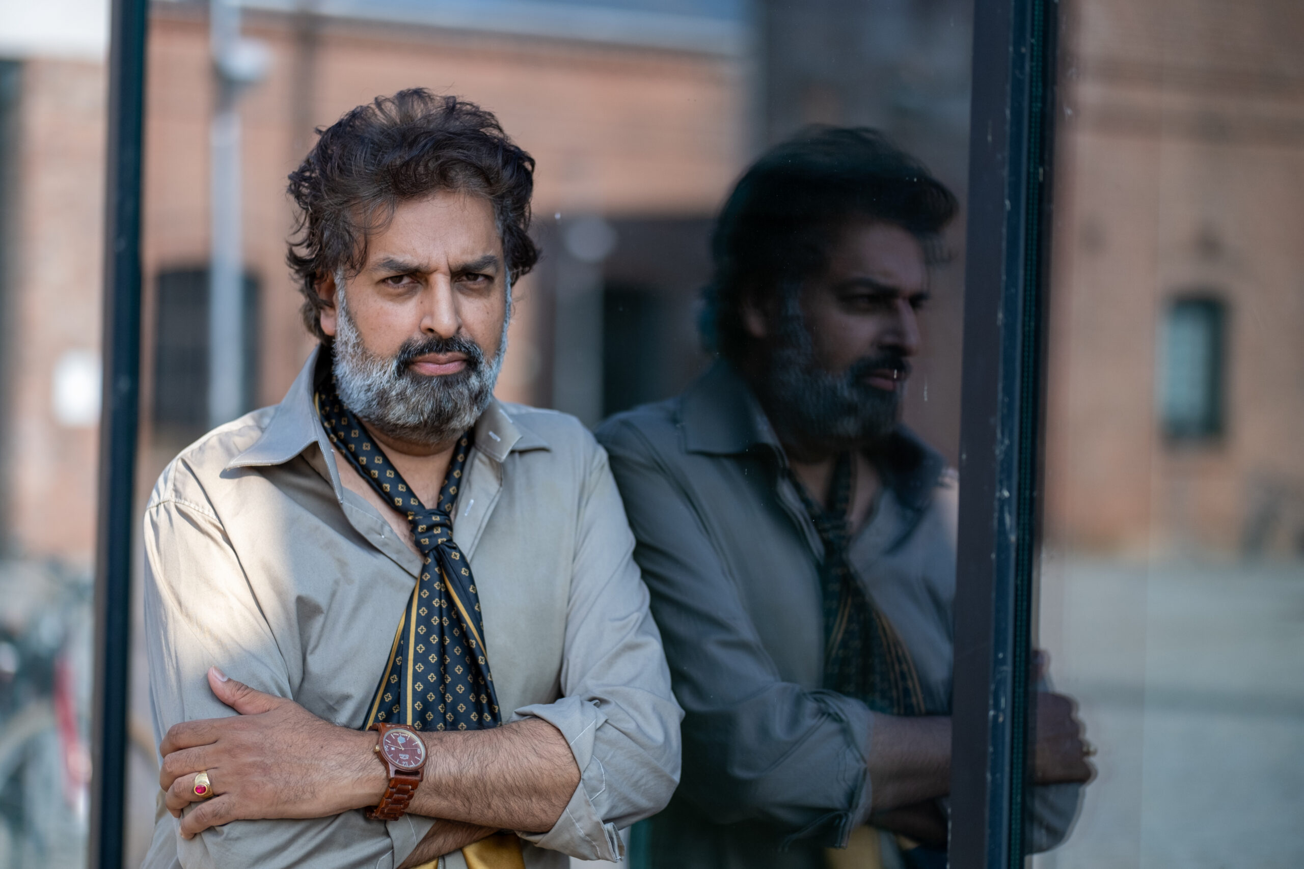 Komiker Zahid Ali. (Foto: Geir Bergersen Huse.)