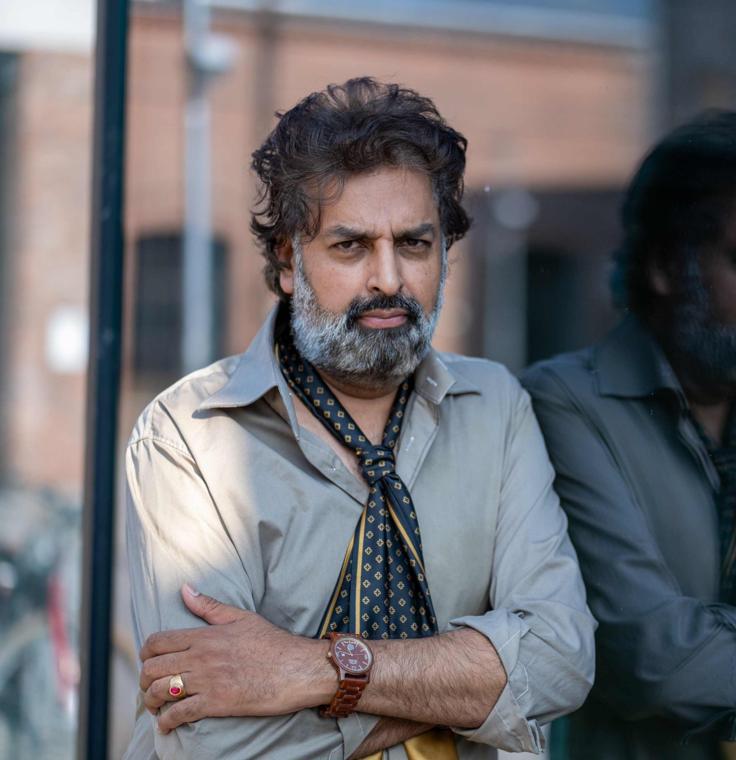 Komiker Zahid Ali. (Foto: Geir Bergersen Huse.)