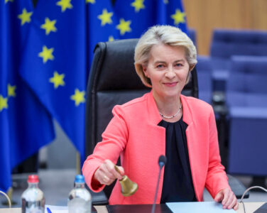 President i EU-kommisjonen, Ursula von der Leyen. (Foto: Thierry Monasse/Getty.)