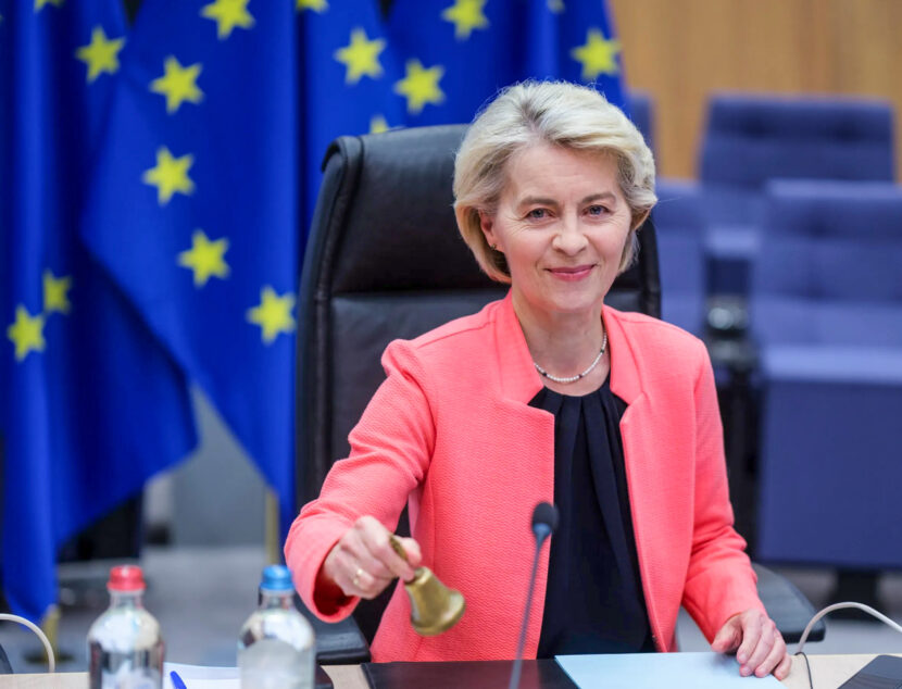 President i EU-kommisjonen, Ursula von der Leyen. (Foto: Thierry Monasse/Getty.)