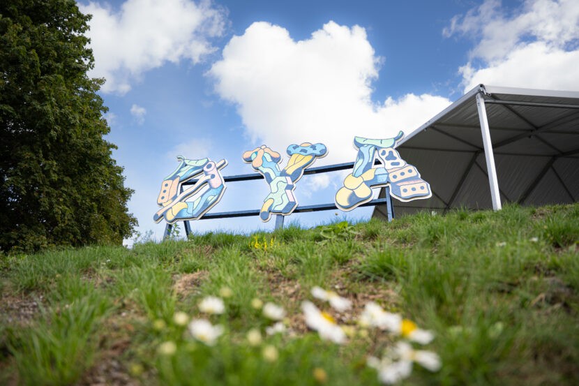 Daglig leder i Øya festivalen, Henry Leeves. Nå er det bare et par dager til det går av stabelen. (Foto: Iver Skrede.)