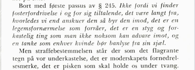 Katti Anker Møller Abort