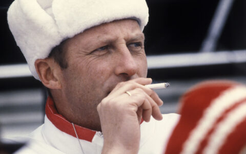 Lake Placid, USA 198002: Kronprins Harald fotografert i forbindelse med OL Lake Placid 1980. FOTO: NTB/EPU/NTB