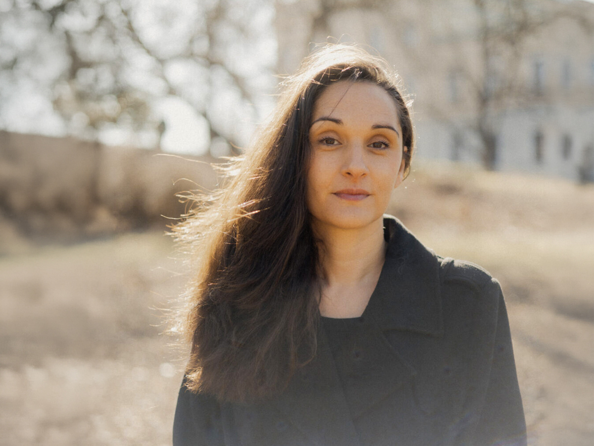 Rådgiver i abortkritiske menneskeverd og forfatter Sara Marie Grimstad. (Foto: Mirjam Høst.)