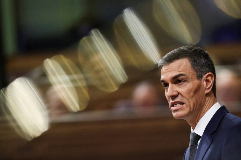 Statsministeren i Spania, Pedro Sanchez. (Foto: Violeta Santos Moura.)