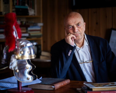 Hans Rustad, grunnlegger og redaktør av nettavisen Document.no. har svart Norsk Redaktørforening i spørsmålet om han skal ilegges en advarsel for brudd på foreningens vedtekter. (Foto: Ole Berg-Rusten / NTB.)