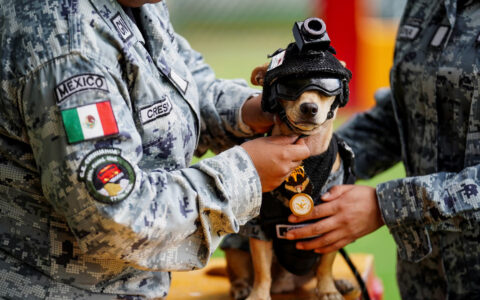 Chihuahuaen Comando er det minste medlemmet av Mexicos nasjonalgarde. (Foto: Toya Sarno Jordan.)
