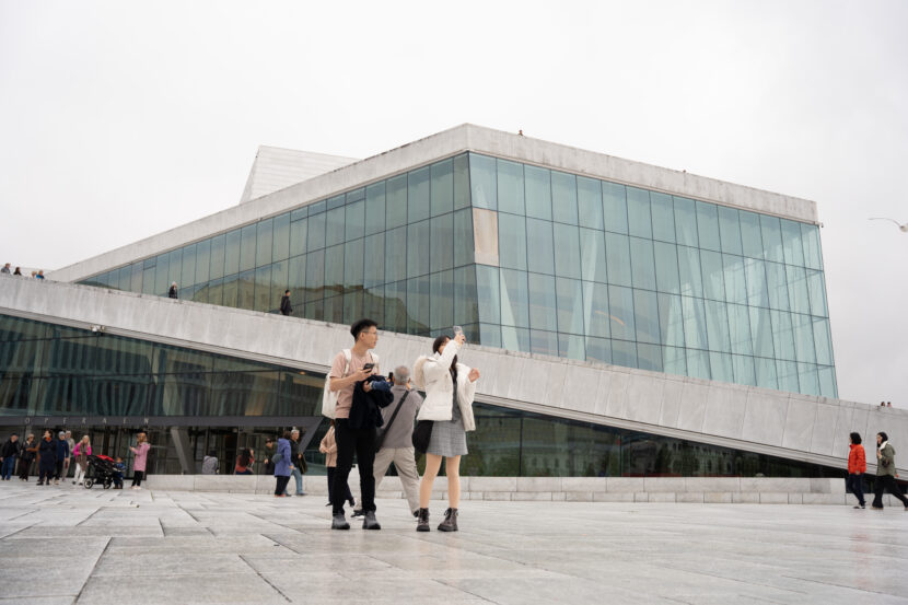 Opera. Operaen. Oslo. Operataket. (Foto: Iver Skrede.)