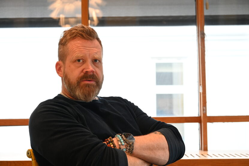 Fagmedarbeider ved Institutt for Journalistikk, Henrik Brattli Vold. (Foto: Peter-André Hegg.)