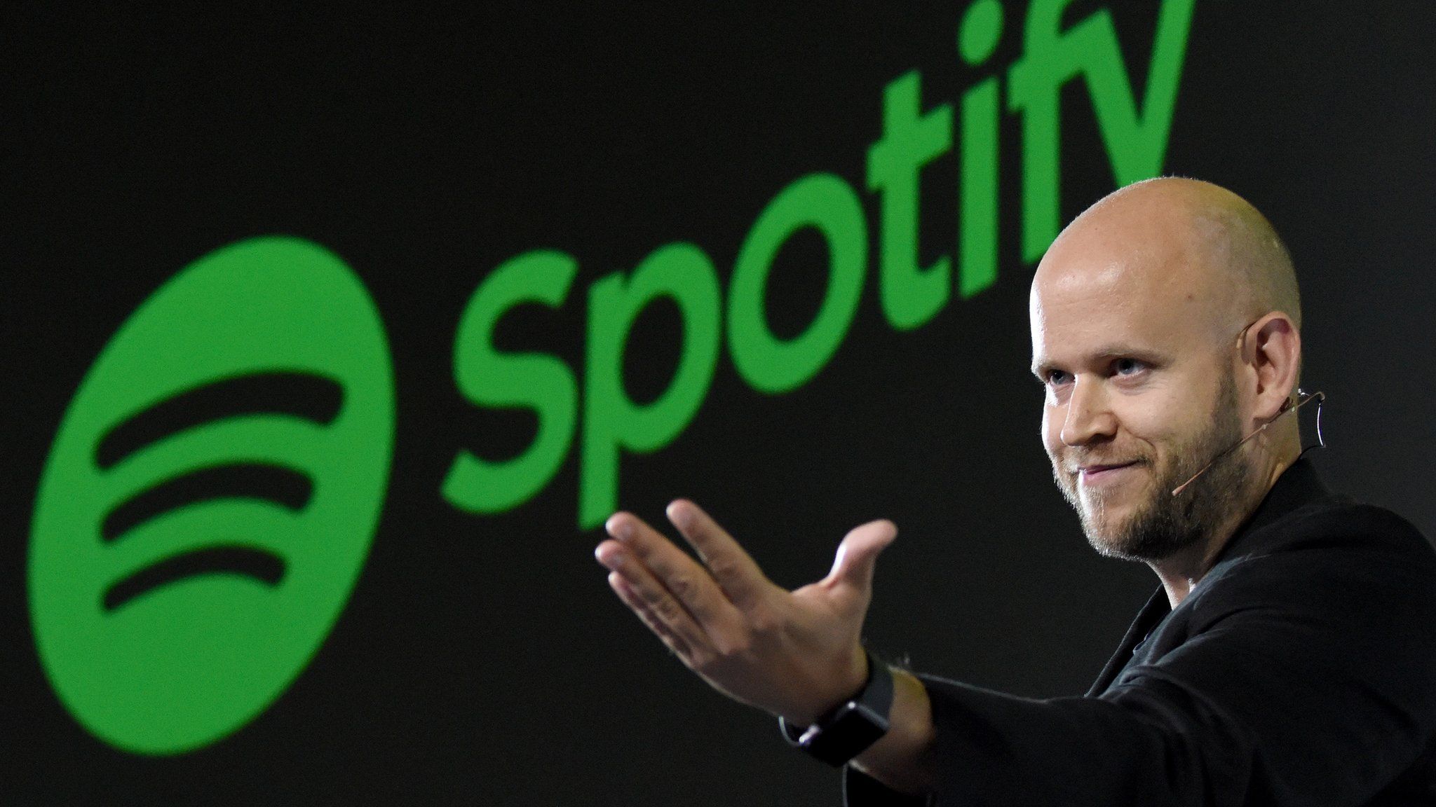 Spotify har slettet 75 millioner KI-genererte låter. (Spotify melder at de har slått hardt ned på KI-generert musikk på sin plattform. (Foto: Gorm Kallestad / NTB.).)