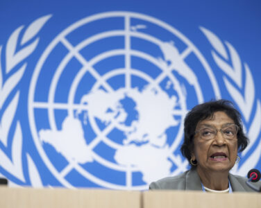 Navi Pillay er tildelt Nobels fredspris 2026. (Foto: Martial Trezzini/Keystone via AP.)