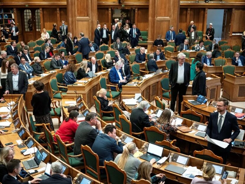 Folketinget. (Foto: Mads Claus Rasmussen/AP.)