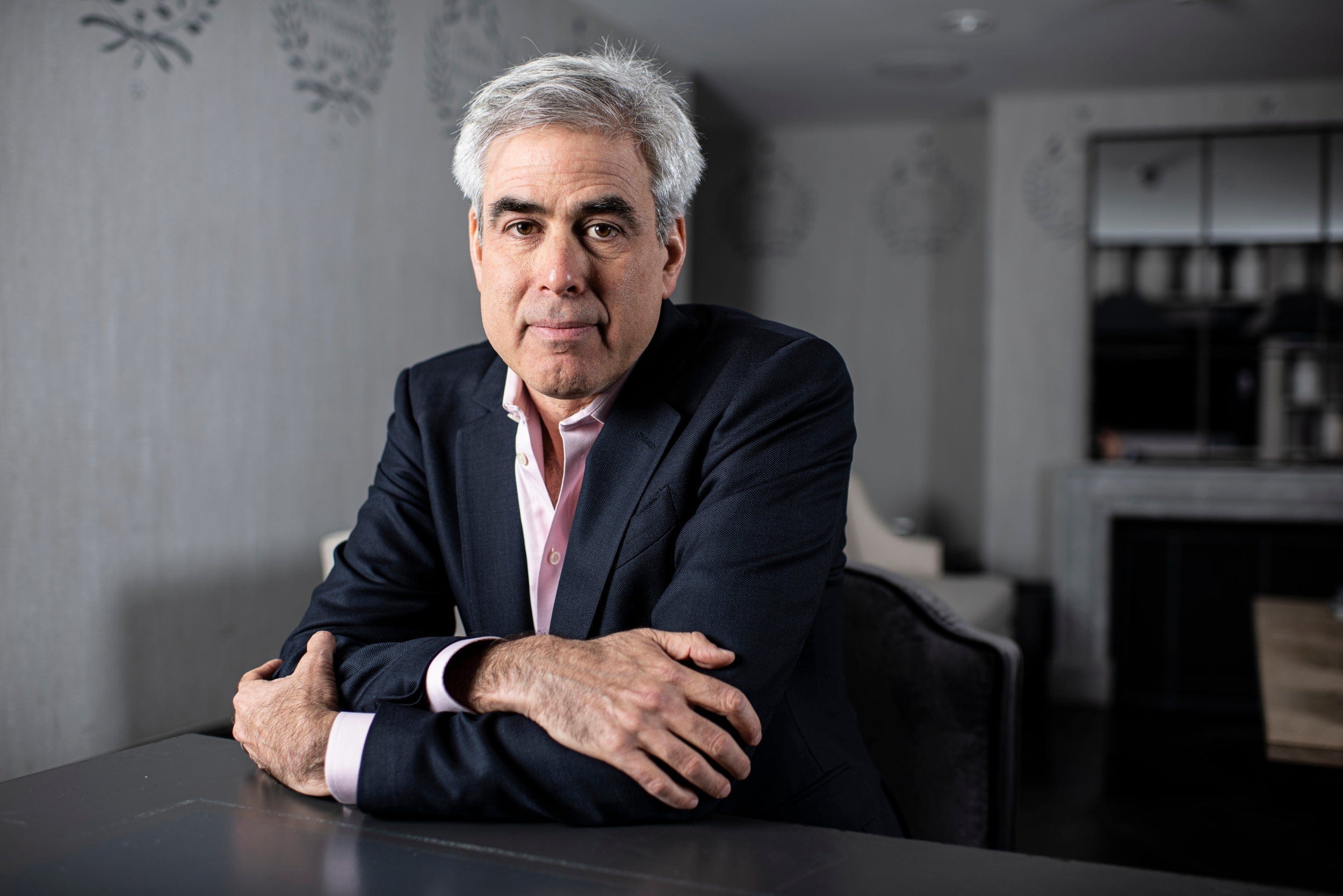 Psykologiprofessor Jonathan Haidt. (Foto: Daniel Hambury/Eyevine.)